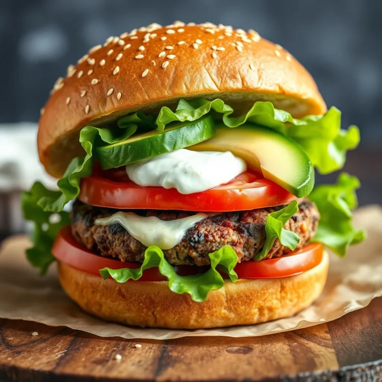 Recette de Burger Maison Healthy  Facile & Gourmand