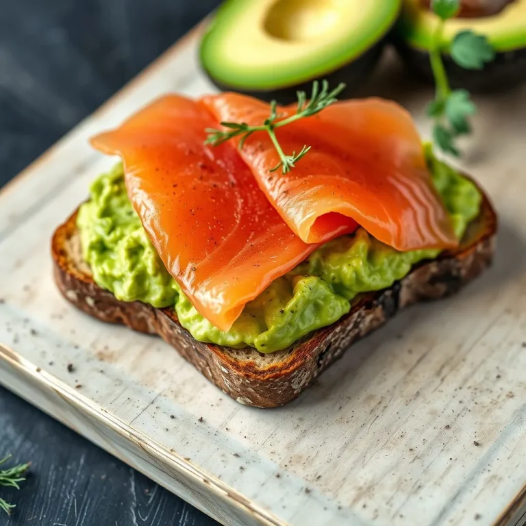 Avocado toast au saumon : recette rapide et facile