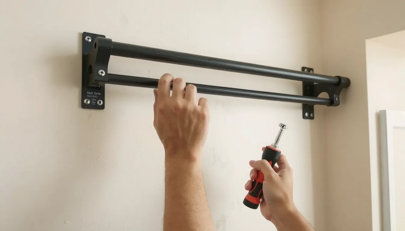 barre de traction placo