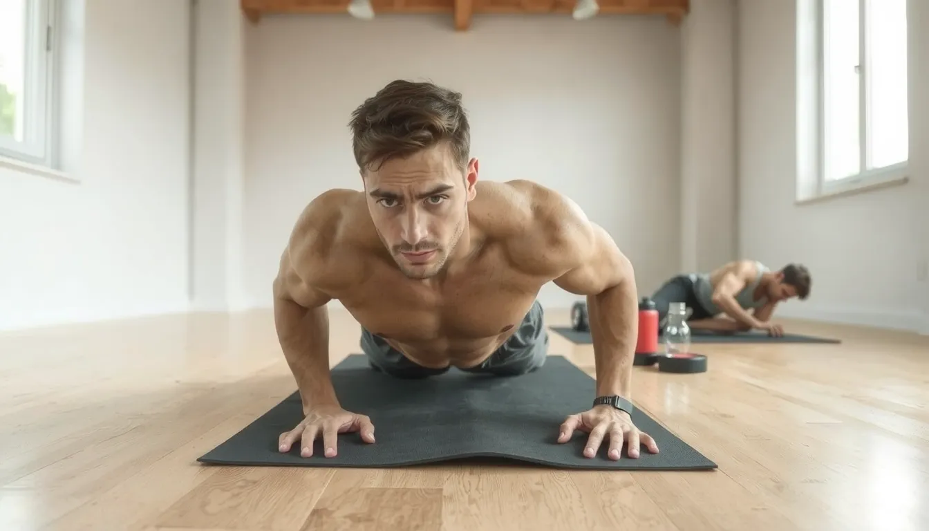quel muscle travaille les pompes